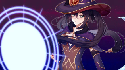 Mona (Genshin Impact) video game Genshin Impact HD Desktop Wallpaper | Background Image