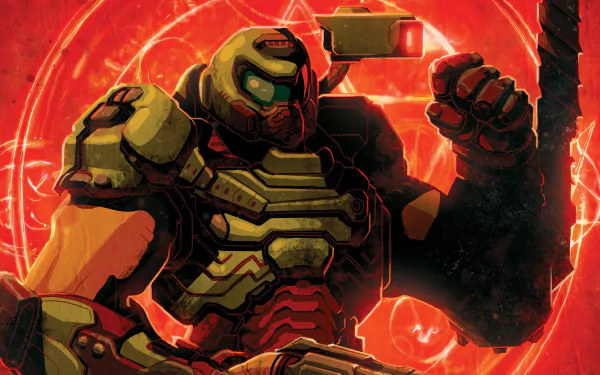 video game DOOM Eternal HD Desktop Wallpaper | Background Image
