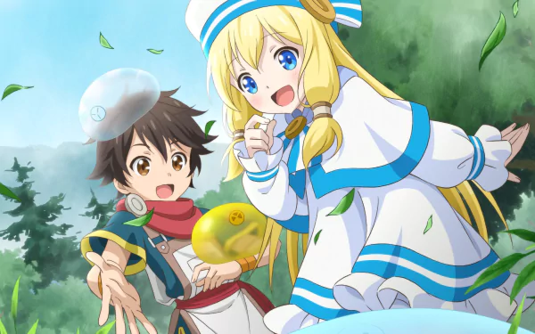 Ryouma Takebayashi Eliaria Jamil Anime By the Grace of the Gods HD Desktop Wallpaper | Background Image