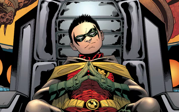 black hair DC Comics Robin (DC Comics) Damian Wayne Comic HD Desktop Wallpaper | Background Image