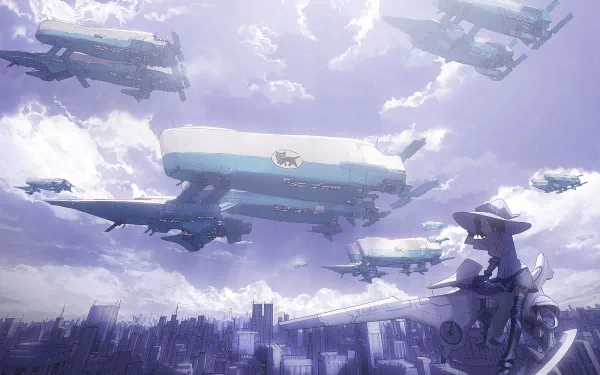 Anime Sci Fi Sci Fi Anime HD Desktop Wallpaper | Background Image