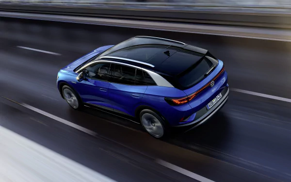 electric car SUV car Volkswagen vehicle Volkswagen ID.4 HD Desktop Wallpaper | Background Image