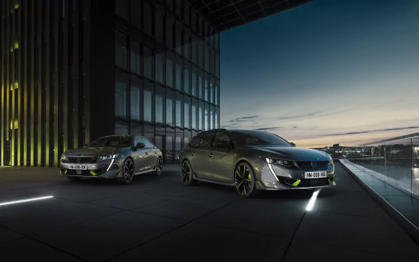 silver car car Peugeot vehicle Peugeot 508 HD Desktop Wallpaper | Background Image