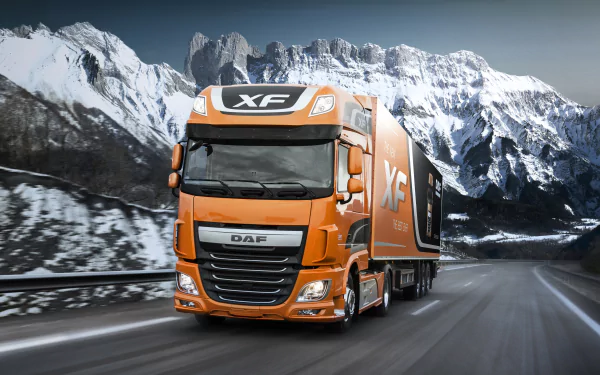 DAF vehicle Truck HD Desktop Wallpaper | Background Image