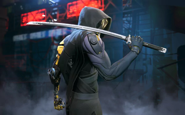 video game Ghostrunner HD Desktop Wallpaper | Background Image