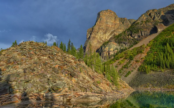 Alberta Canada mountain nature banff national park HD Desktop Wallpaper | Background Image