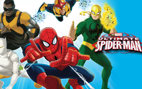Nova (Marvel Comics) Sam Alexander White Tiger (Marvel Comic) Luke Cage Danny Rand Iron Fist (Marvel Comics) Peter Parker spider man Ultimate Spider-Man (TV Show) TV Show Ultimate Spider-Man HD Desktop Wallpaper | Background Image