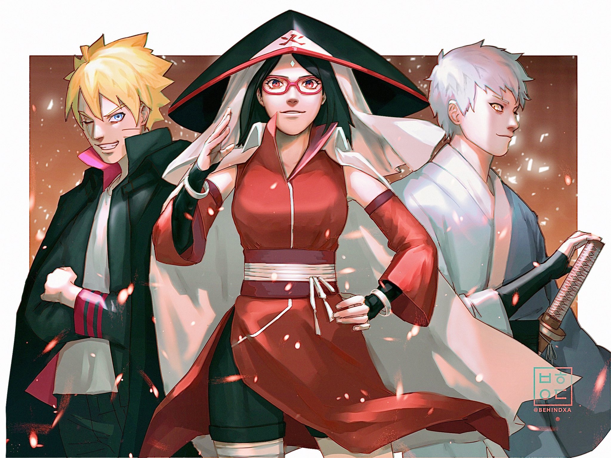 Wallpaper Hd Boruto Sarada Mitsuki Wallpaper Hd Images And Photos