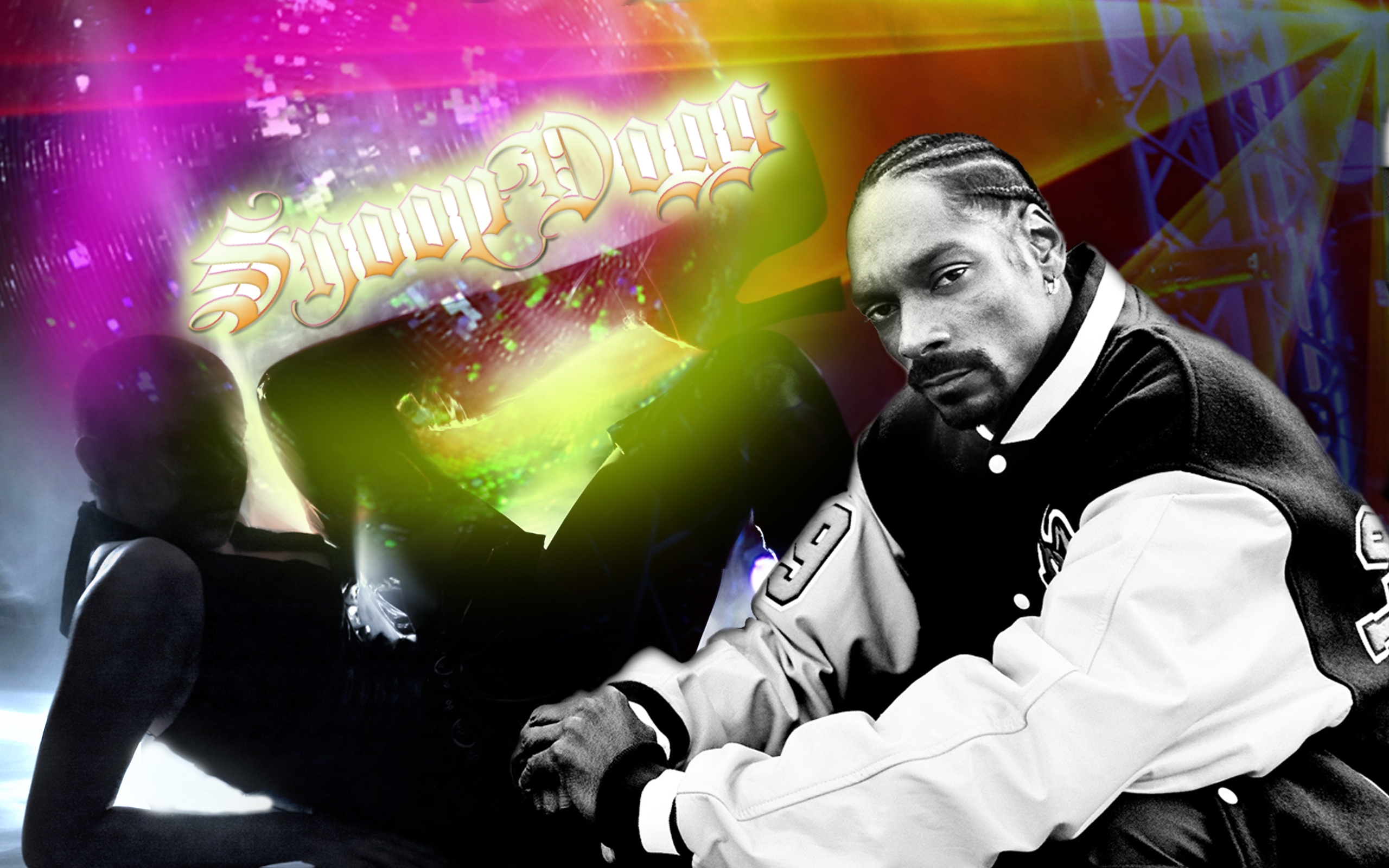 Snoop Dogg music-themed desktop wallpaper.