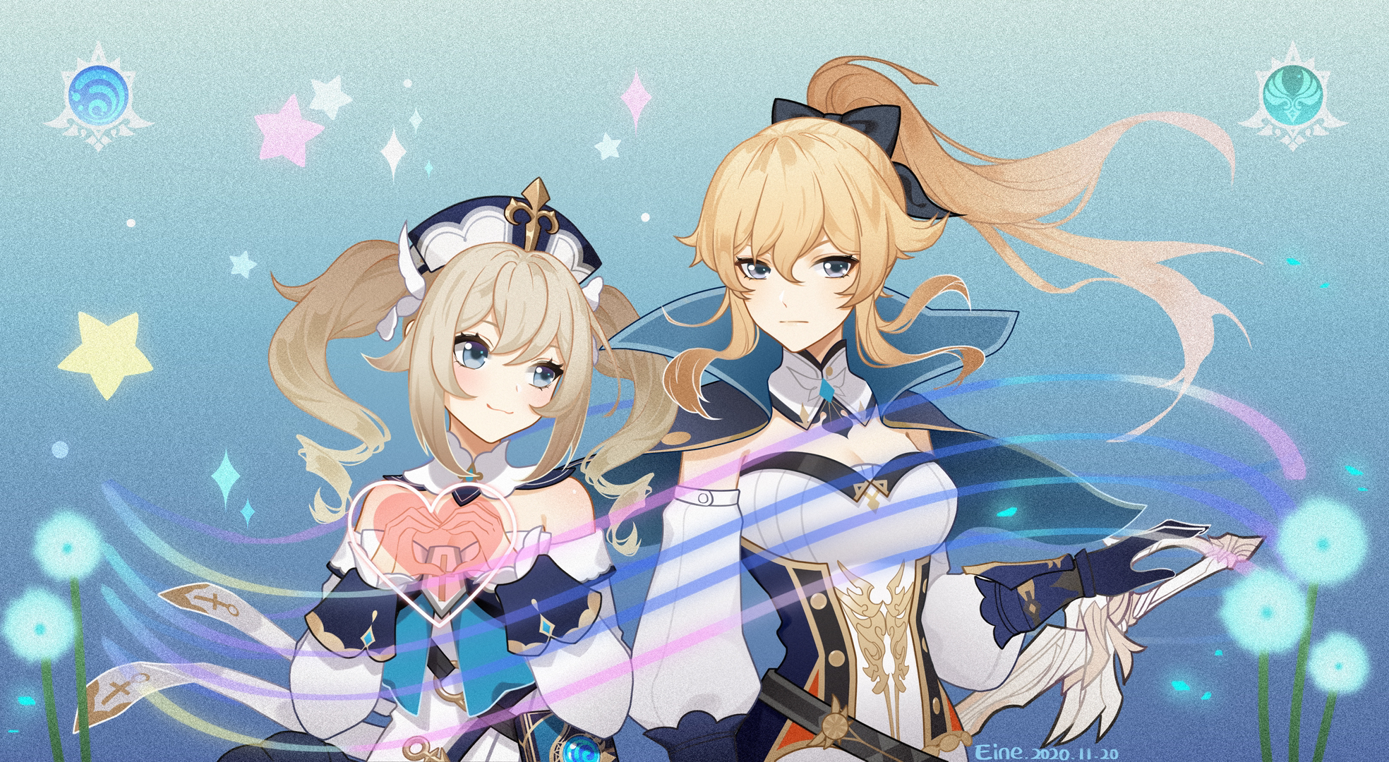 Download Jean (Genshin Impact) Barbara (Genshin Impact) Video Game ...