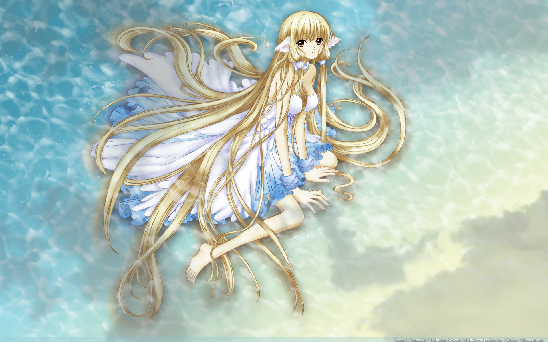 chobits statue