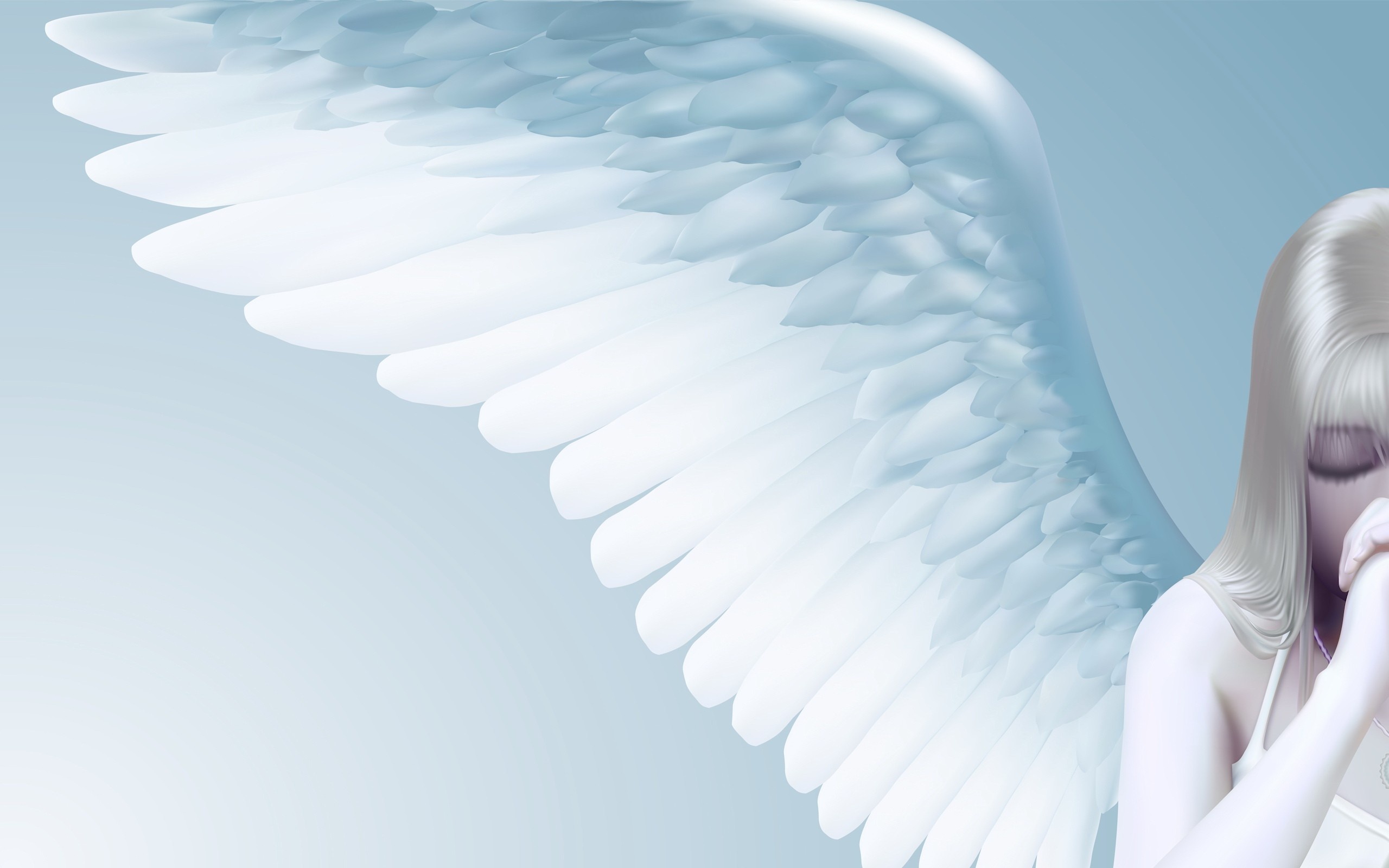 Fantasy angel desktop wallpaper