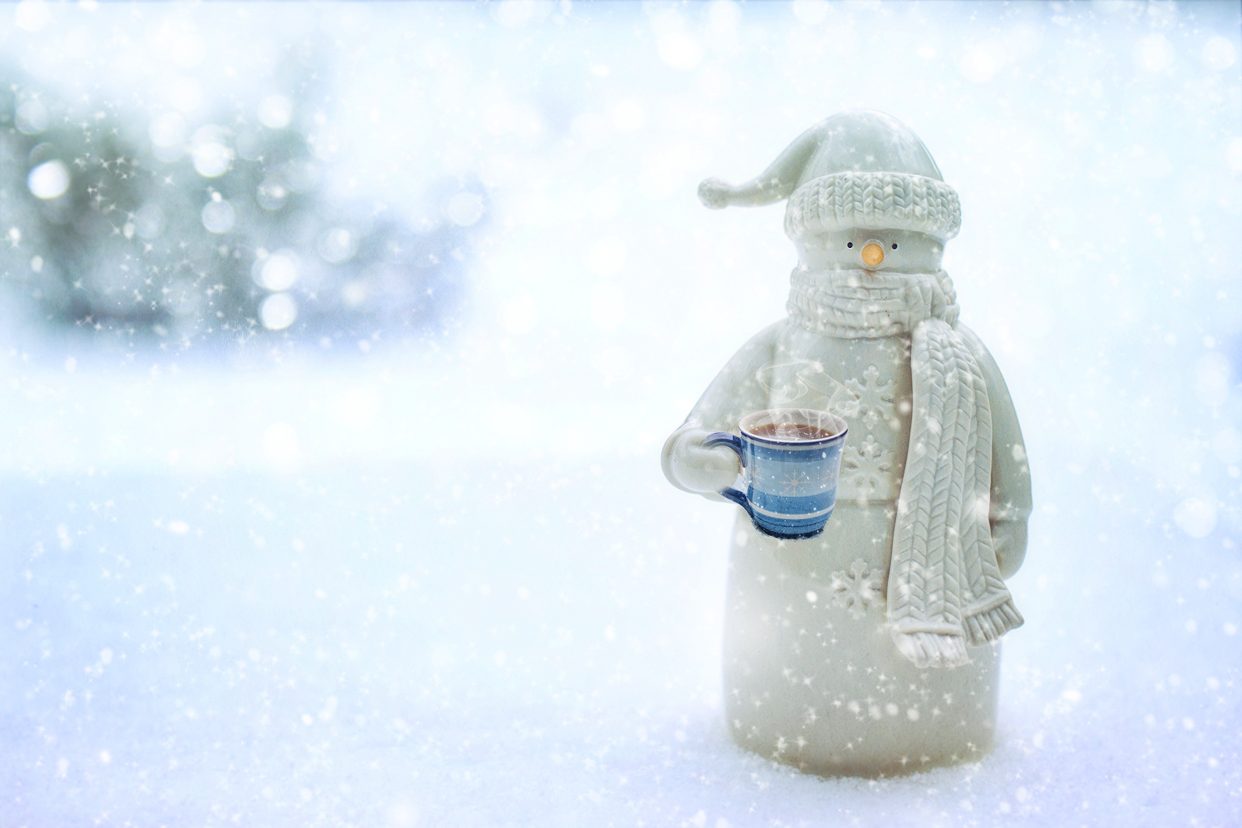 Snowman HD Wallpaper