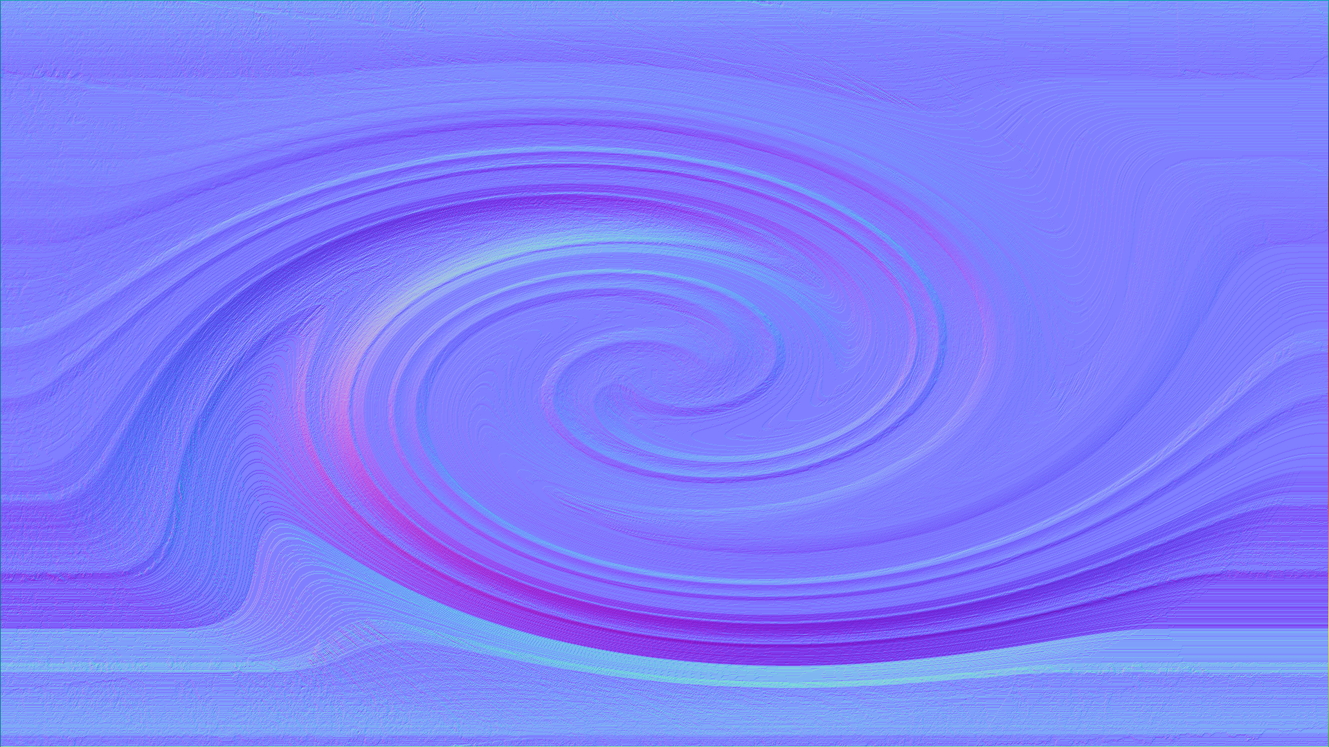 Blue and Purple Swirl Abstract Art by lonewolf6738