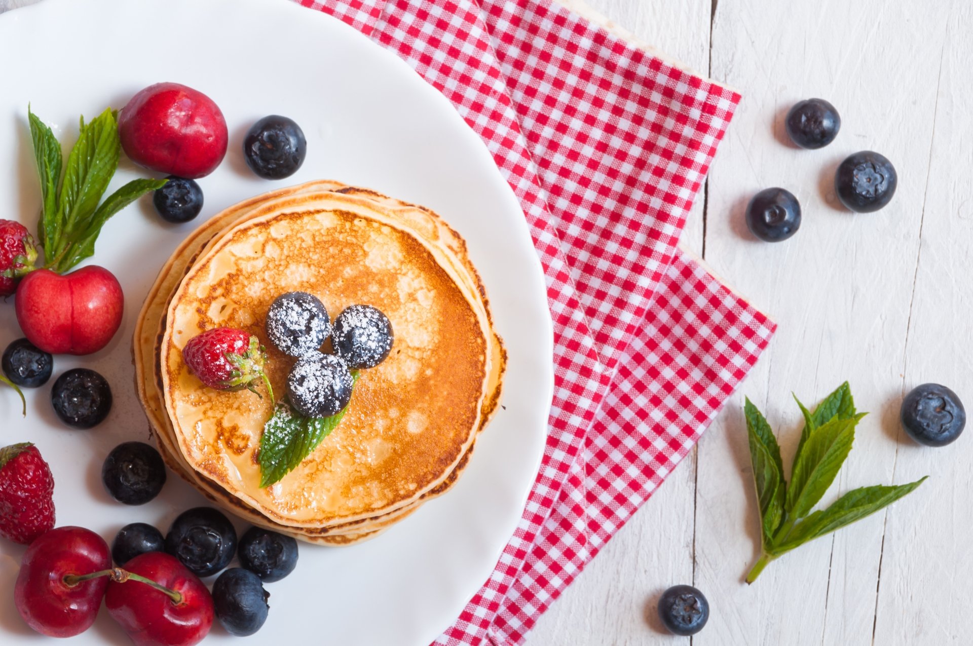 Download Still Life Pancake Blueberry Berry Food Breakfast 4k Ultra HD ...