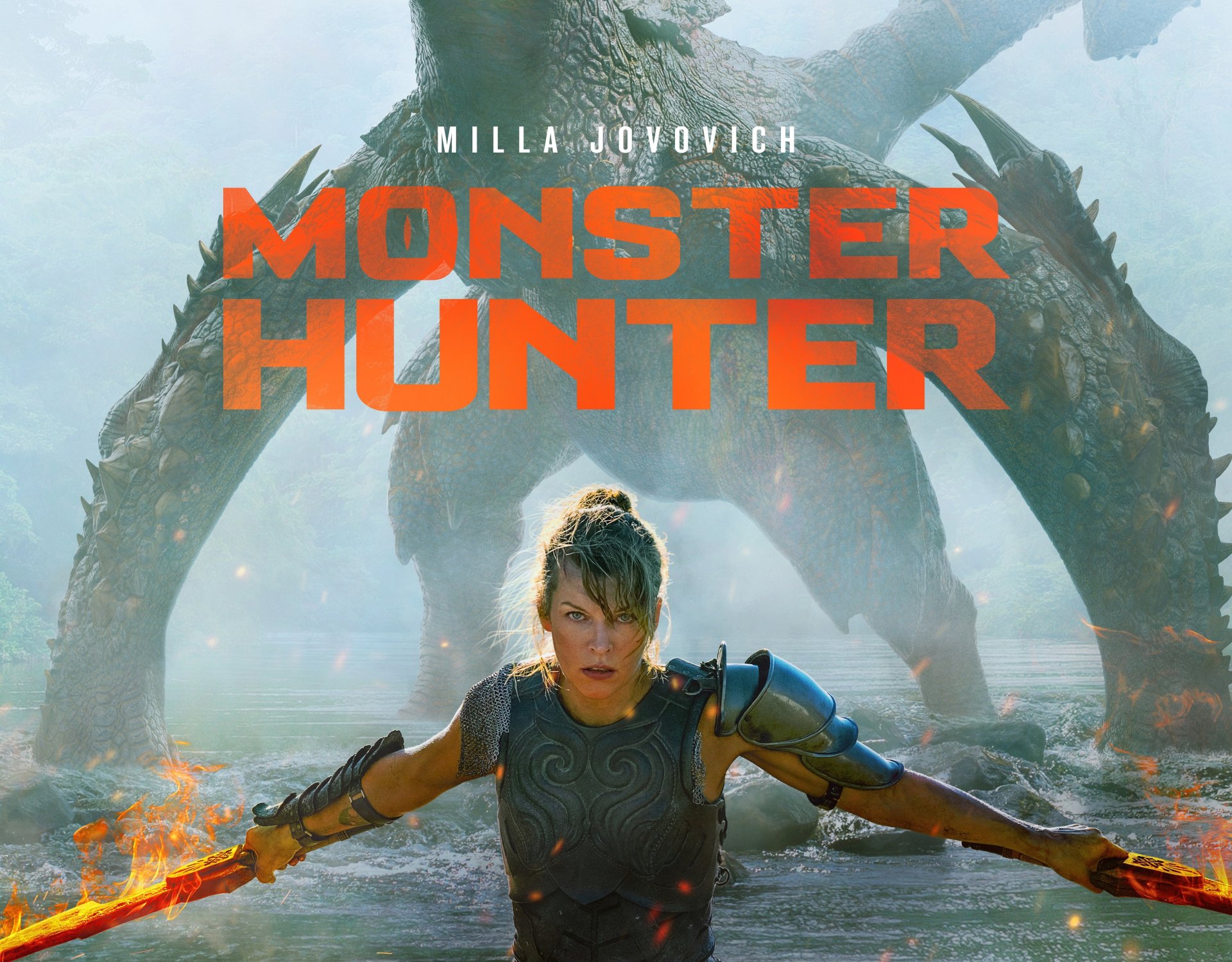 Download Milla Jovovich Movie Monster Hunter (Movie) HD Wallpaper