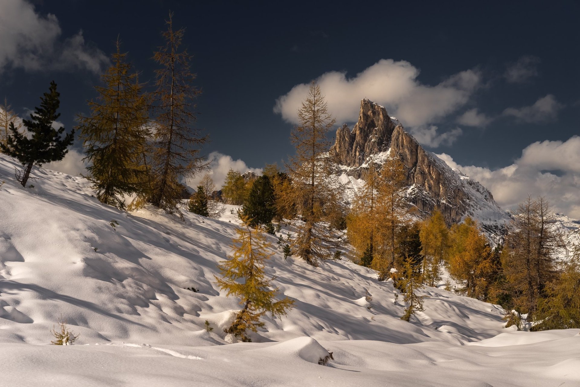 Download Cloud Snow Nature Mountain HD Wallpaper
