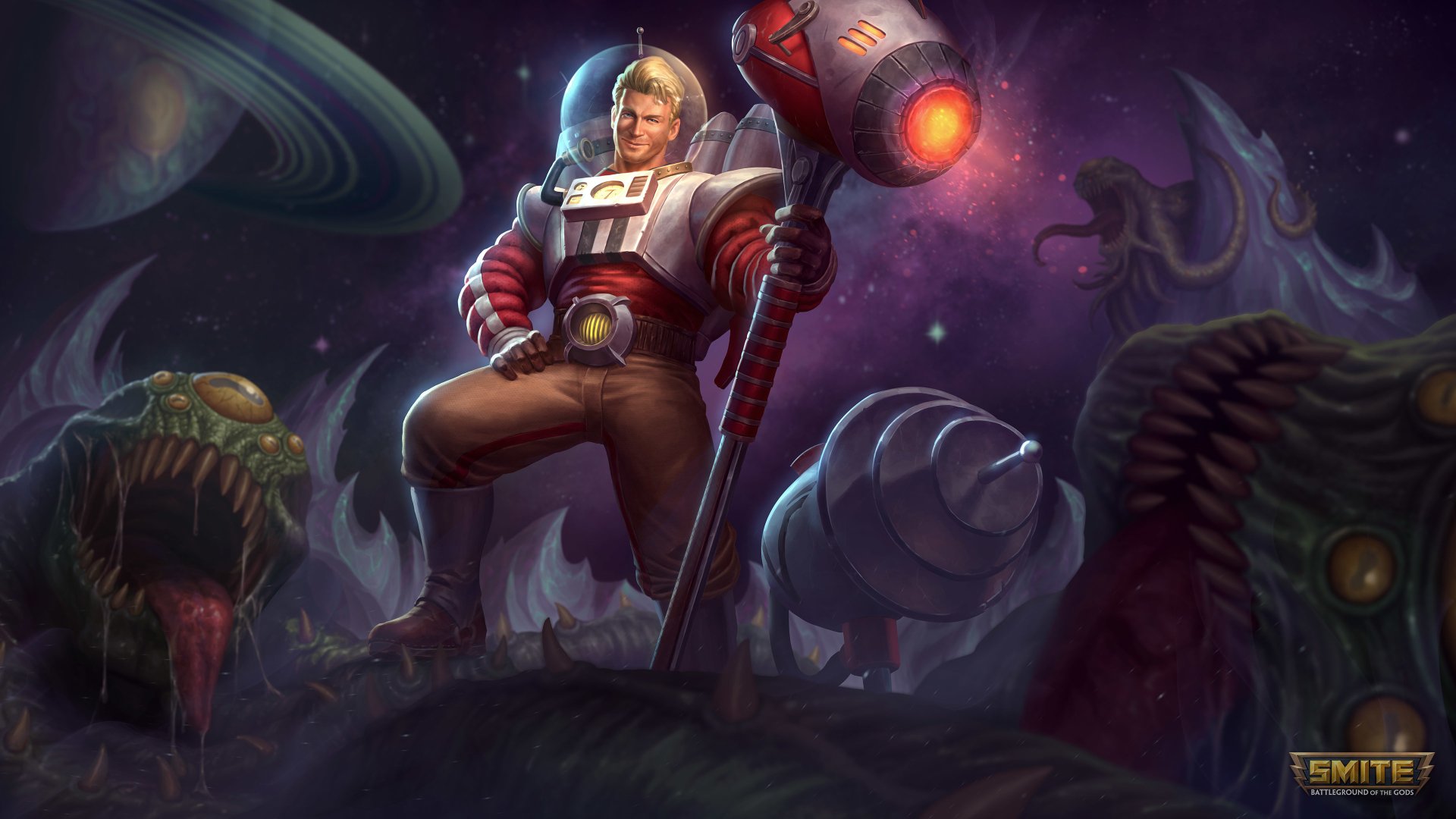 Download Vulcan (Smite) Video Game Smite 4k Ultra HD Wallpaper