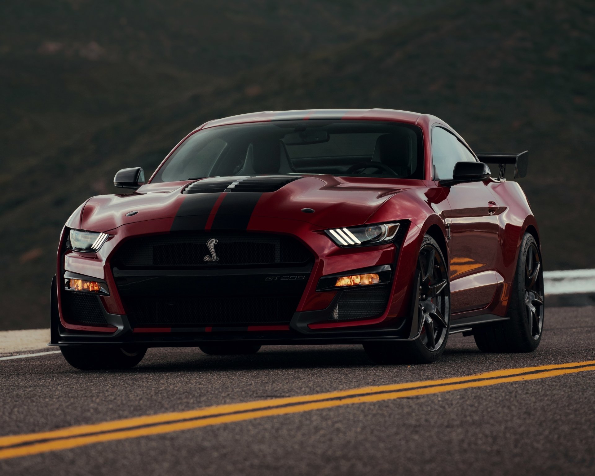 Download Muscle Car Car Ford Mustang Ford Vehicle Ford Mustang Shelby GT500 4k Ultra HD Wallpaper