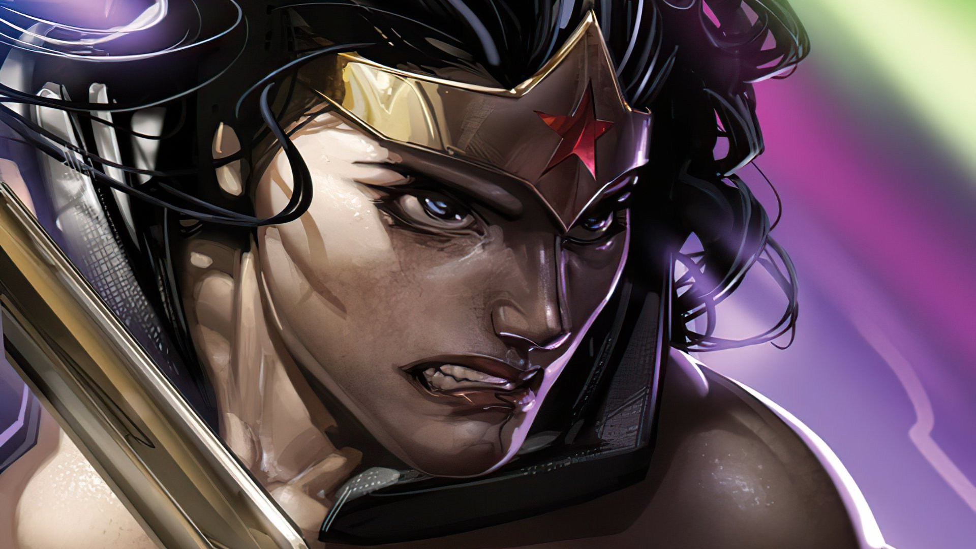 Download Dc Comics Comic Wonder Woman 4k Ultra Hd Wallpaper By Clayton