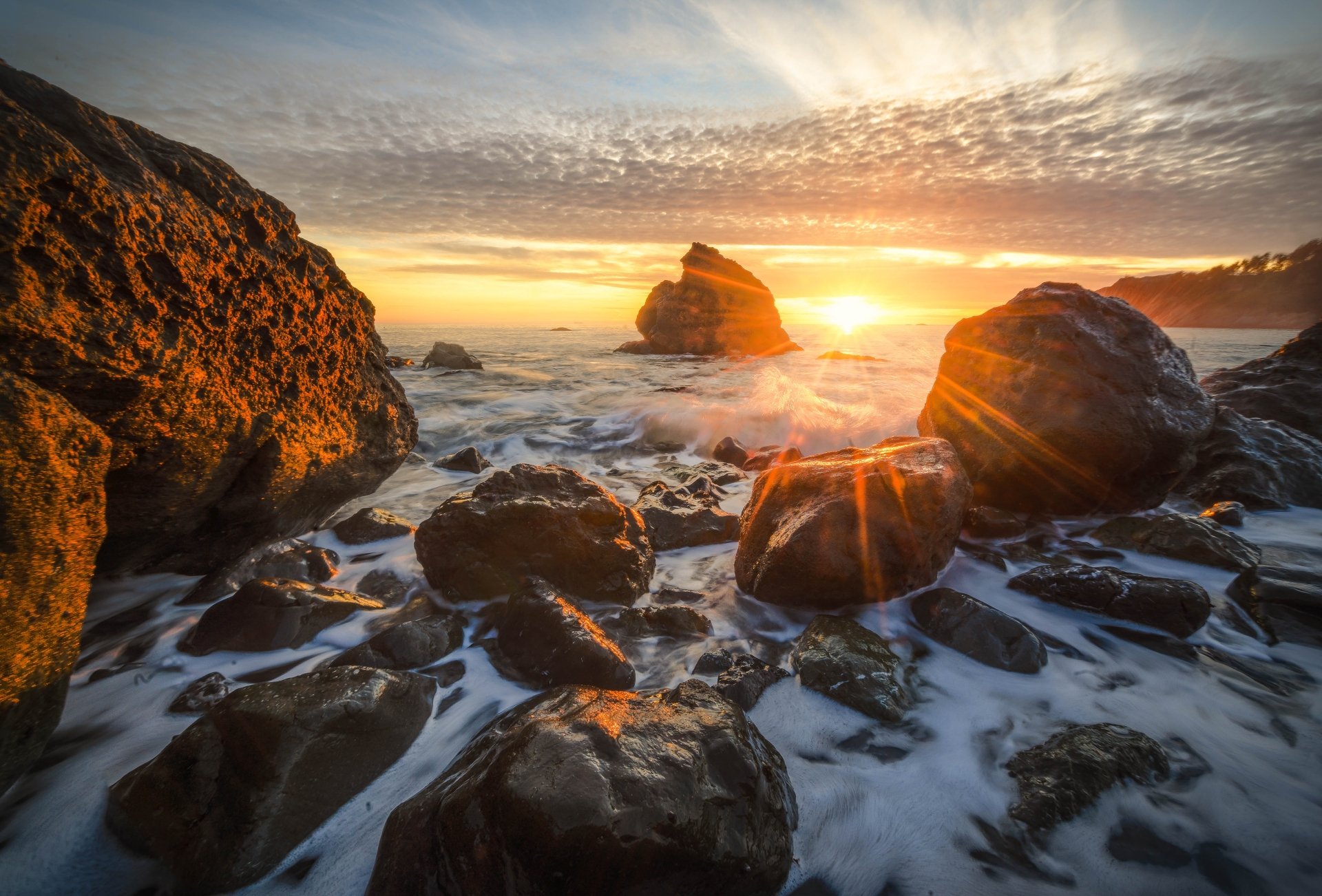 Download Sunbeam Wave Sea Nature Seashore 4k Ultra HD Wallpaper ...