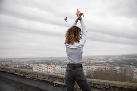 model jeans woman mood HD Desktop Wallpaper | Background Image