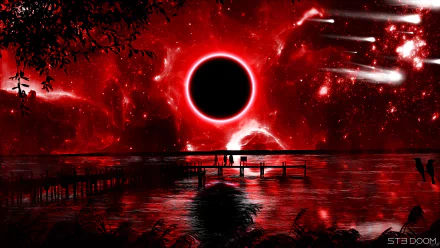  Red Eclipse by ST3DOOM