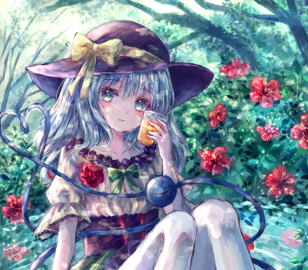Koishi Komeiji Anime Touhou HD Desktop Wallpaper | Background Image