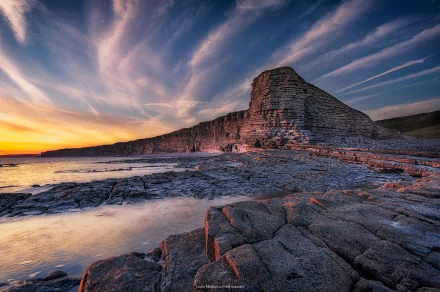  Southern Welsh Coastline by Jason Mordecai