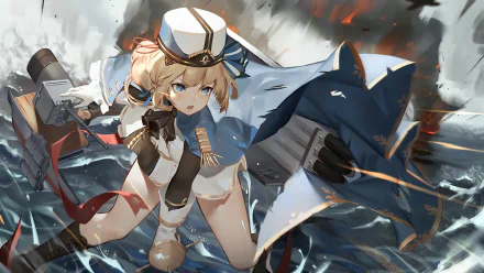 Hardy (Azur Lane) Anime Azur Lane HD Desktop Wallpaper | Background Image
