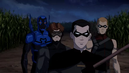 Arsenal (DC Comics) Bart Allen Impulse (DC Comics) Jaime Reyes Blue Beetle (DC Comics) Roy Harper Robin (DC Comics) Tim Drake TV Show Young Justice HD Desktop Wallpaper | Background Image