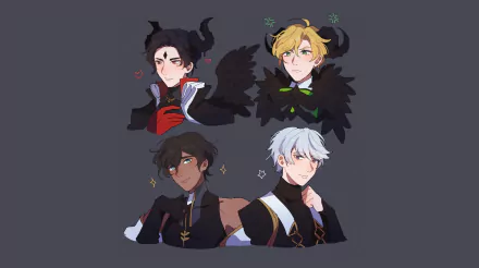 video game Obey Me! Shall we date HD Desktop Wallpaper | Background Image