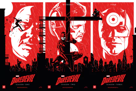 Bullseye (Marvel Comics) Elektra Natchios Elektra (Marvel Comics) Jon Bernthal Frank Castle Punisher Vincent D'Onofrio Wilson Fisk Kingpin (Marvel Comics) Charlie Cox Matt Murdock TV Show Daredevil HD Desktop Wallpaper | Background Image