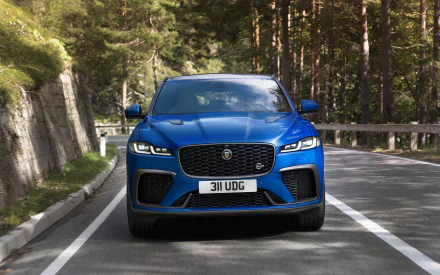 SUV car Jaguar (Car) vehicle Jaguar F-Pace SVR HD Desktop Wallpaper | Background Image
