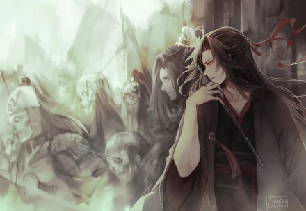 Wen Ning Wei Wuxian Anime Mo Dao Zu Shi HD Desktop Wallpaper | Background Image