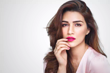 makeup Bollywood actress Indian hair face model Celebrity Kriti Sanon HD Desktop Wallpaper | Background Image