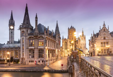 Belgium architecture city man made Ghent HD Desktop Wallpaper | Background Image