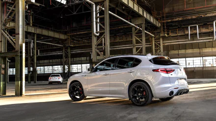 white car SUV car Alfa Romeo Alfa Romeo Stelvio Veloce Ti vehicle Alfa Romeo Stelvio HD Desktop Wallpaper | Background Image