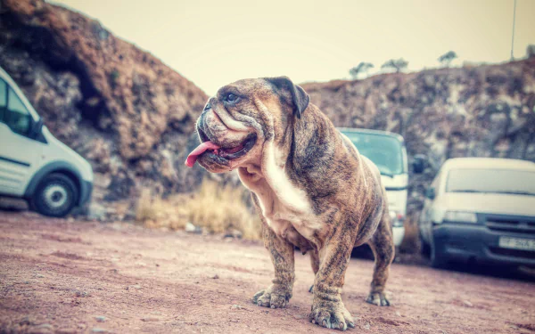 dog Animal english bulldog HD Desktop Wallpaper | Background Image