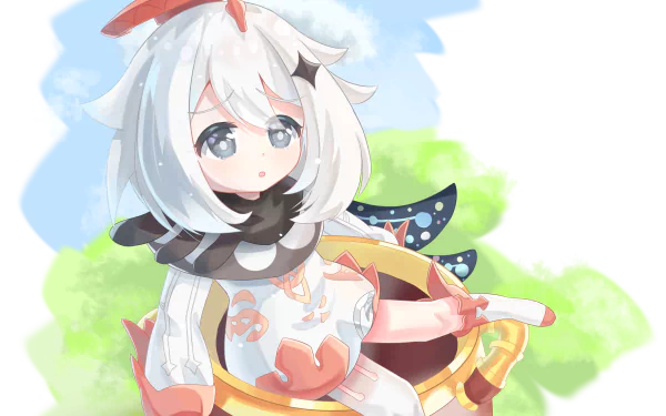 Paimon (Genshin Impact) video game Genshin Impact HD Desktop Wallpaper | Background Image