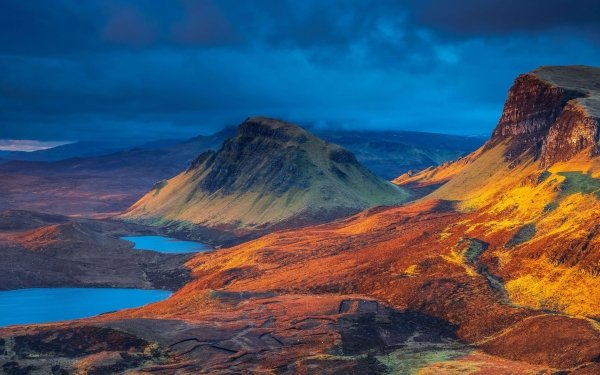 Earth Landscape Mountain Lake Scotland HD Wallpaper | Background Image
