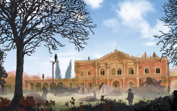 video game Desperados III HD Desktop Wallpaper | Background Image