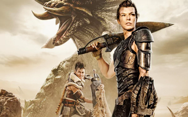 Black Diablos (Monter Hunter) Tony Jaa Milla Jovovich movie Monster Hunter HD Desktop Wallpaper | Background Image