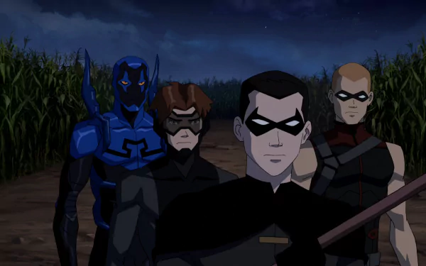 Arsenal (DC Comics) Bart Allen Impulse (DC Comics) Jaime Reyes Blue Beetle (DC Comics) Roy Harper Robin (DC Comics) Tim Drake TV Show Young Justice HD Desktop Wallpaper | Background Image