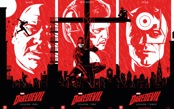 Bullseye (Marvel Comics) Elektra Natchios Elektra (Marvel Comics) Jon Bernthal Frank Castle Punisher Vincent D'Onofrio Wilson Fisk Kingpin (Marvel Comics) Charlie Cox Matt Murdock TV Show Daredevil HD Desktop Wallpaper | Background Image