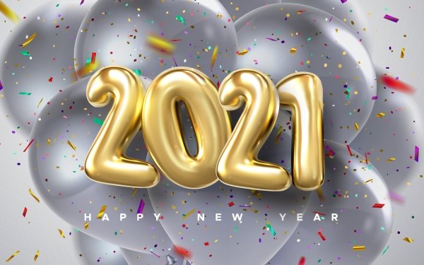 Holiday New Year 2021 Happy New Year HD Wallpaper | Background Image