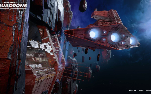 spaceship Star Wars video game Star Wars: Squadrons HD Desktop Wallpaper | Background Image