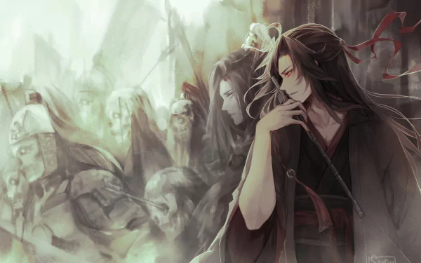 Wen Ning Wei Wuxian Anime Mo Dao Zu Shi HD Desktop Wallpaper | Background Image