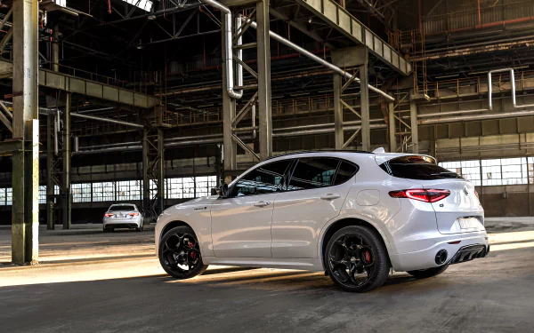 white car SUV car Alfa Romeo Alfa Romeo Stelvio Veloce Ti vehicle Alfa Romeo Stelvio HD Desktop Wallpaper | Background Image