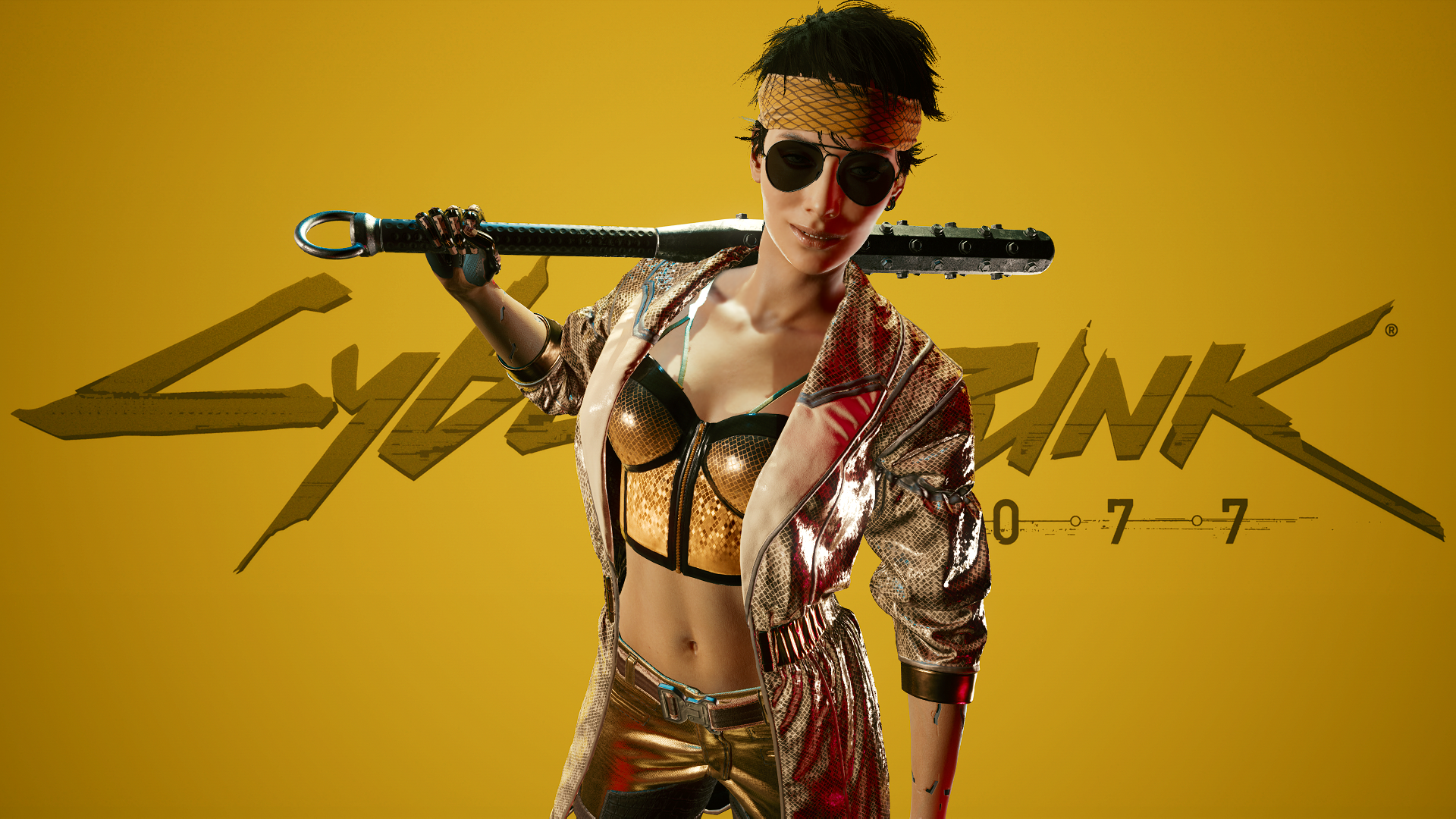 Video Game, Cyberpunk 2077, Cyberpunk, Girl, Weapon, Woman Warrior